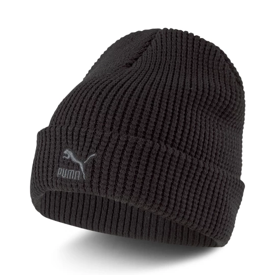 Obrázek produktu PUMA Classics Archive Mid Fit Beanie, Accessories, Black/Gray Logo