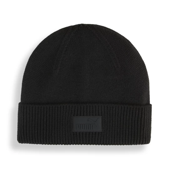 Obrázek produktu PUMA Essentials Elevated Rubber Patch Low Crown Beanie, Accessories, Black