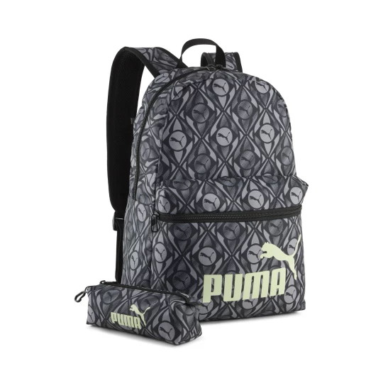 Obrázek produktu PUMA Phase 20L Backpack Set, Accessories, Black/Apple Spritz/Football Aop
