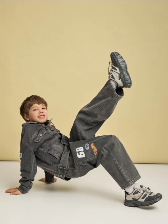 Obrázek produktu Reserved - Baggy džíny Hot Wheels - šedá