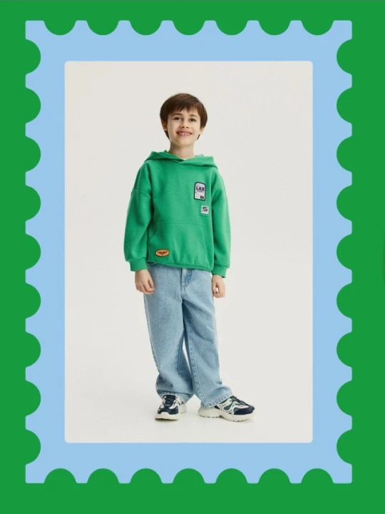 Obrázek produktu Reserved - Baggy džíny - modrá