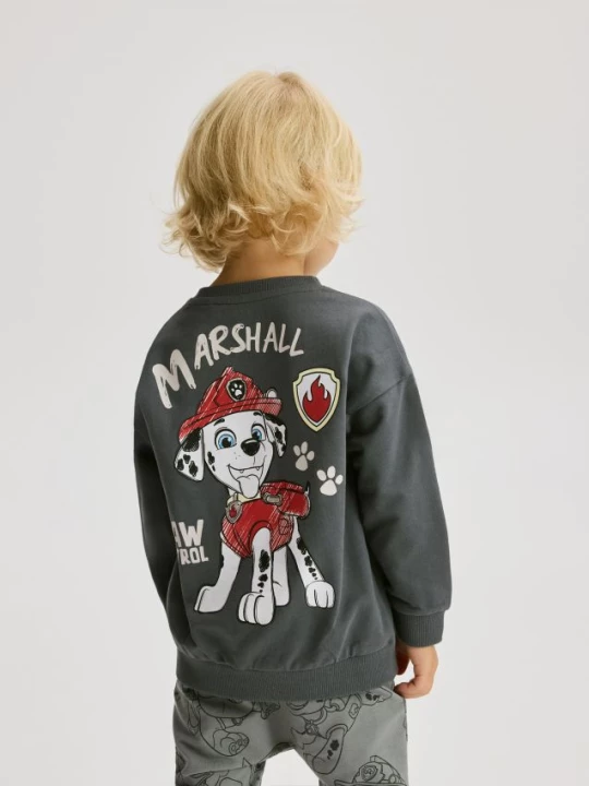 Obrázek produktu Reserved - Halenka s dlouhými rukávy PAW Patrol - tmavě šedá
