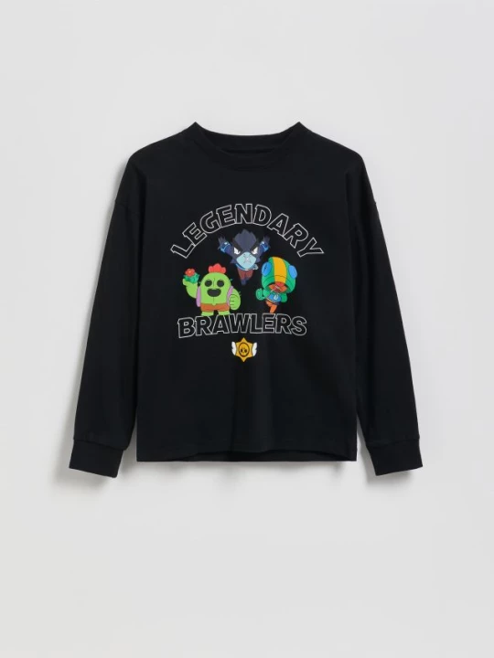 Obrázek produktu Reserved - Longsleeve Brawl Stars - černý