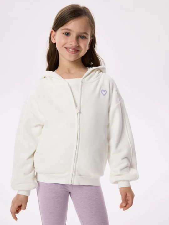 Obrázek produktu Reserved - Luźna bluza z kapturem - krémová