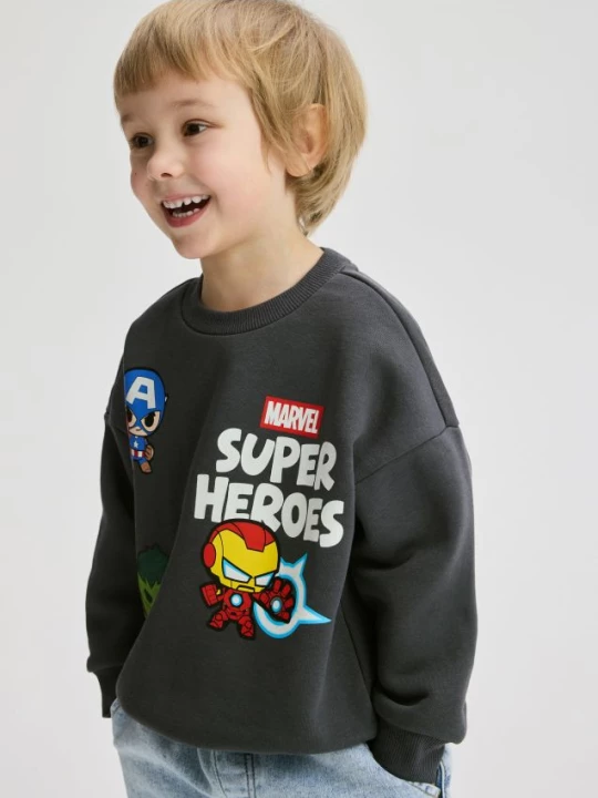 Obrázek produktu Reserved - Mikina Marvel - tmavě šedá
