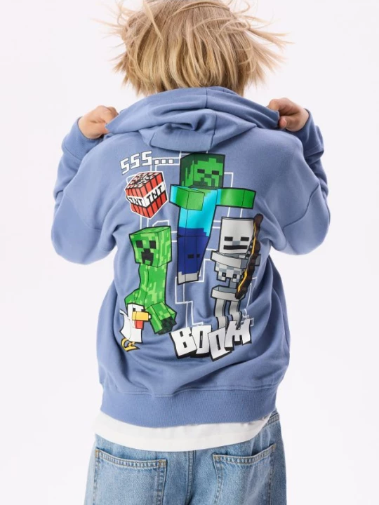 Obrázek produktu Reserved - Mikina Minecraft - ocelově modrá