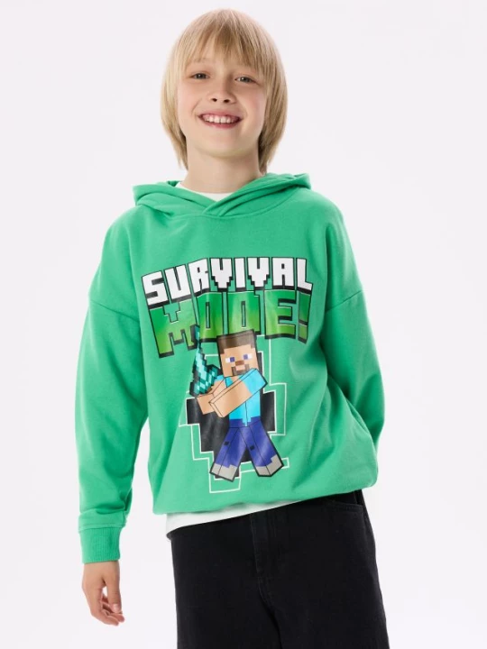 Obrázek produktu Reserved - Mikina Minecraft - zelená