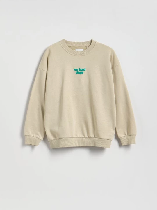 Obrázek produktu Reserved - Mikina oversized - béžová