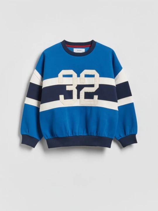 Obrázek produktu Reserved - Mikina oversized - modrá