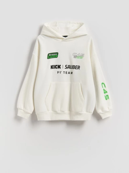 Obrázek produktu Reserved - Mikina Team Kick Sauber F1 - krémová