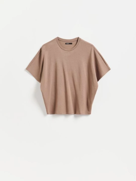 Obrázek produktu Reserved - Oversize tričko - kávová