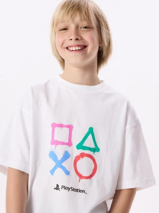 Obrázek produktu Reserved - Playstation tričko - bílá