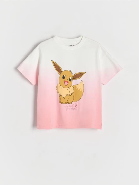 Obrázek produktu Reserved - T‑shirt ombré Pokémon - vícebarevná