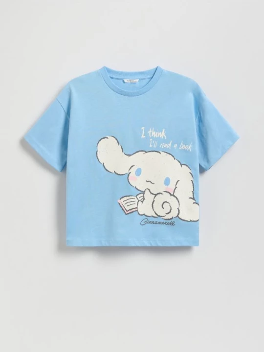 Obrázek produktu Reserved - Tričko Cinnamoroll - světle modrá
