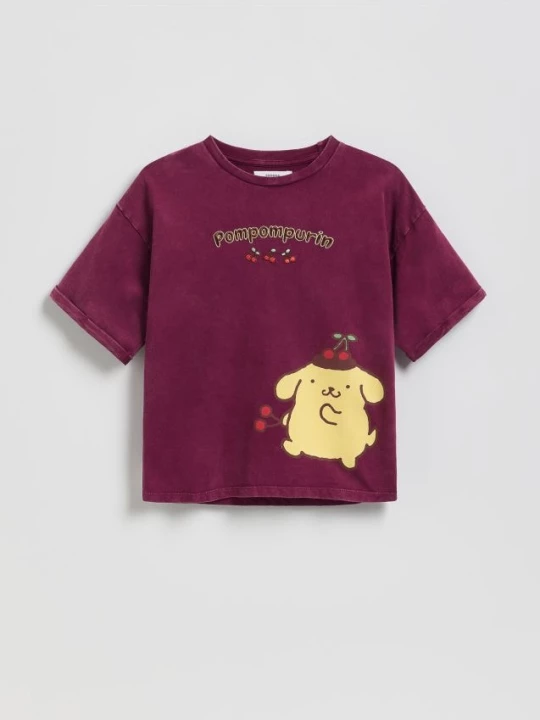 Obrázek produktu Reserved - Tričko Pompompurin - hnědá