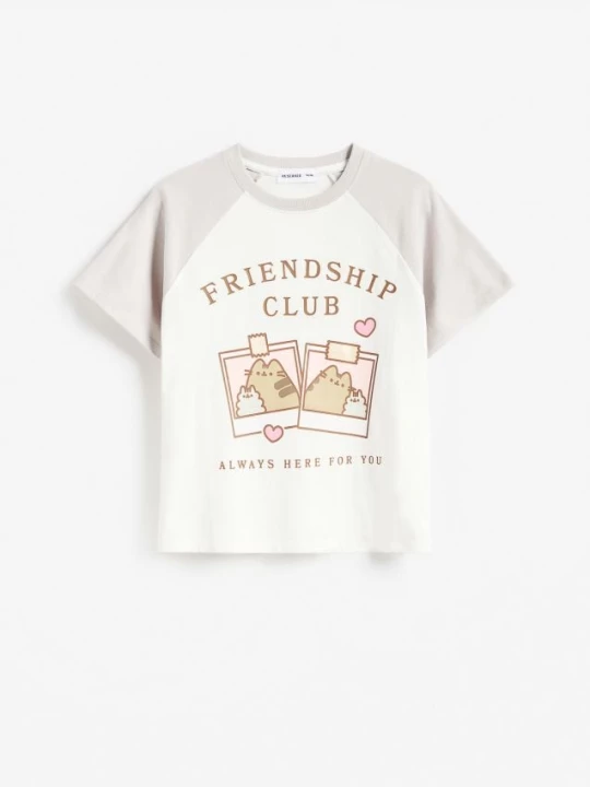 Obrázek produktu Reserved - Tričko Pusheen - vícebarevná