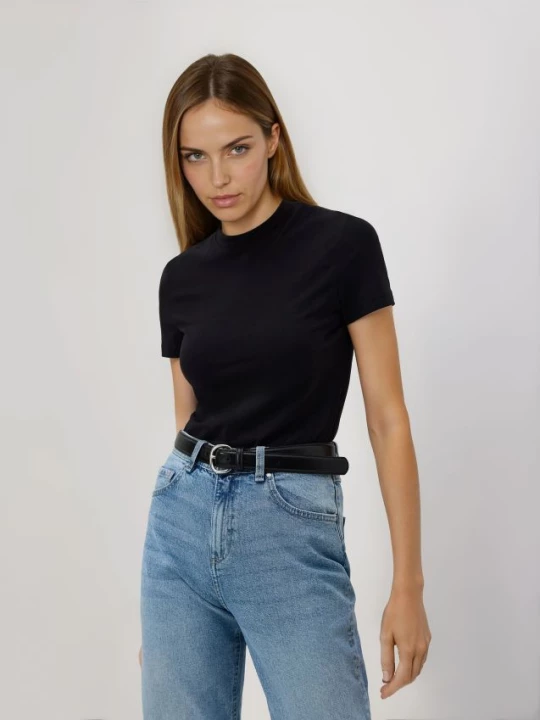 Obrázek produktu Reserved - Tričko slim fit - černý