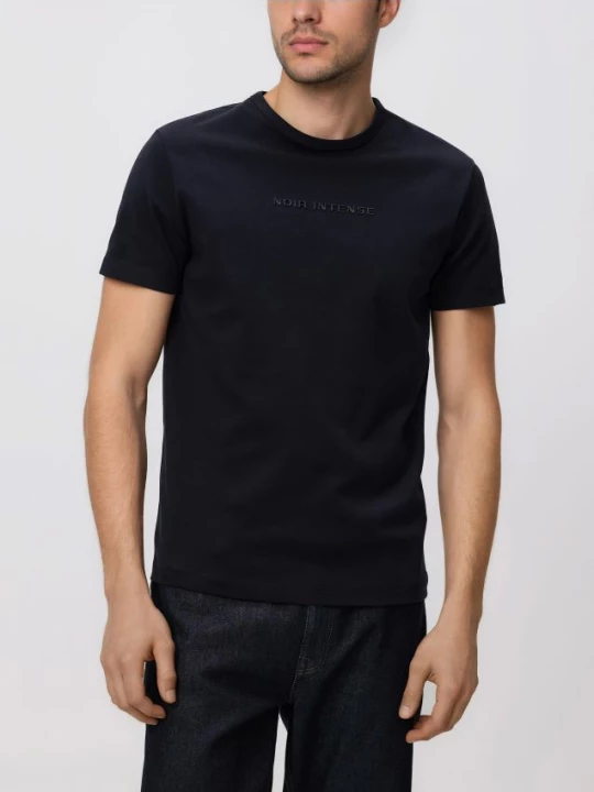 Obrázek produktu Reserved - Tričko slim fit s potiskem - černý