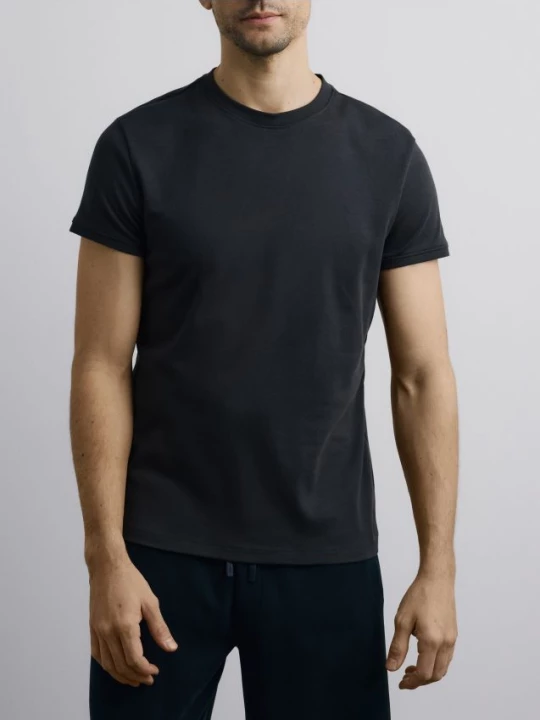 Obrázek produktu Reserved - Tričko slim fit - tmavě šedá