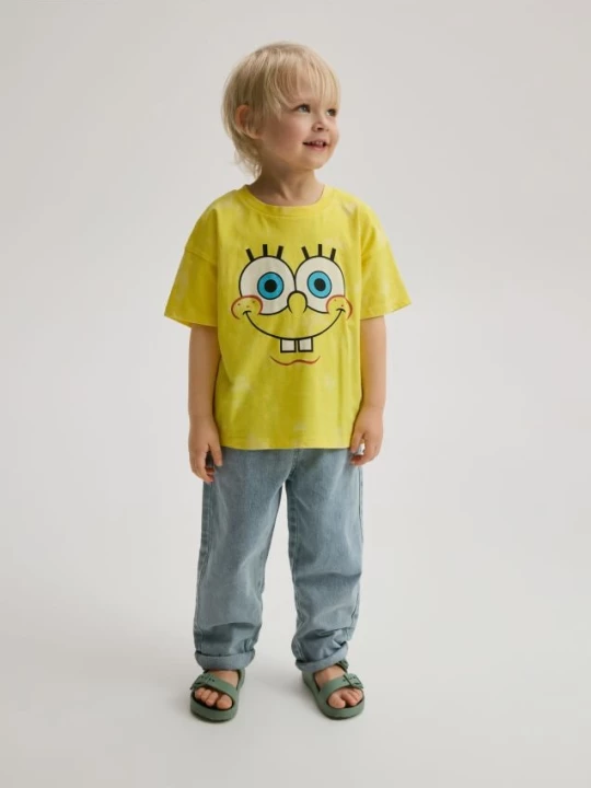 Obrázek produktu Reserved - Tričko SpongeBob - žlutá