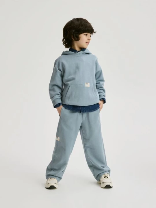 Obrázek produktu Reserved - Úpletová oversize sada - modrá