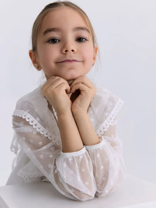 Obrázek produktu Reserved - Volánová halenka - krémová