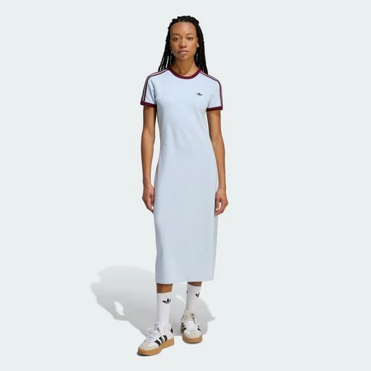 Obrázek produktu ŠATY 3 STRIPES (PŘILÉHAVÝ STŘIH) Adidas modrá