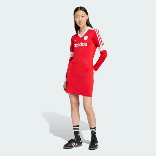Obrázek produktu Šaty Graphic Football Jersey Adidas Better Scarlet