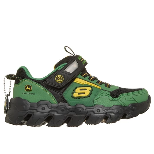Obrázek produktu Skechers Chlapci John Deere: Mega-Flex Lite - Dozer-Brights Shoes v Šedá/Černá