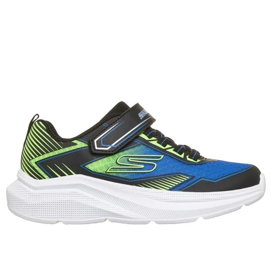 Obrázek produktu Skechers Chlapci Microspec Velocity - Grid-Drift Shoes v Cerná/Limetková, Pratelné v pračce
