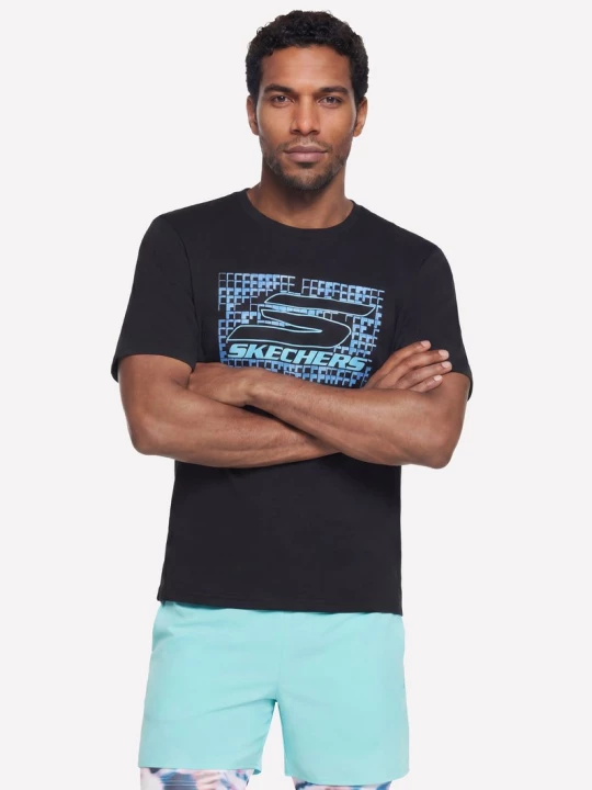 Obrázek produktu Skechers Muži Ace tričko v Černá, Velikost Malý