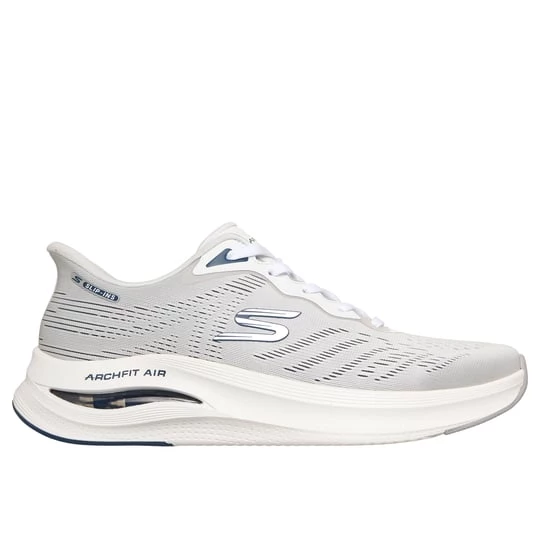 Obrázek produktu Skechers Muži Slip-ins: Arch Fit Skech-Air - Zoryn Shoes v Bílá/Tmave Modrá, Vegan