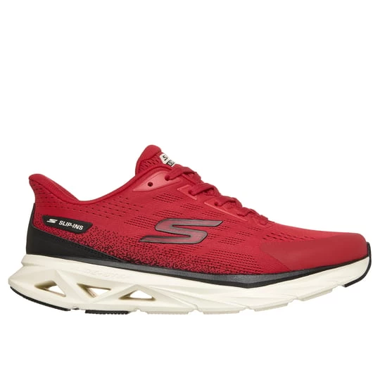 Obrázek produktu Skechers Muži Slip-ins: Glide-Step Vortex Shoes v Cervená, Vegan, Pratelné v pračce