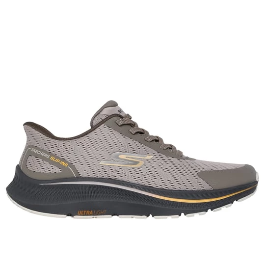 Obrázek produktu Skechers Muži Slip-ins: GO RUN Consistent 2.0 - Worldview Shoes v Sedohnedá, Pratelné v pračce