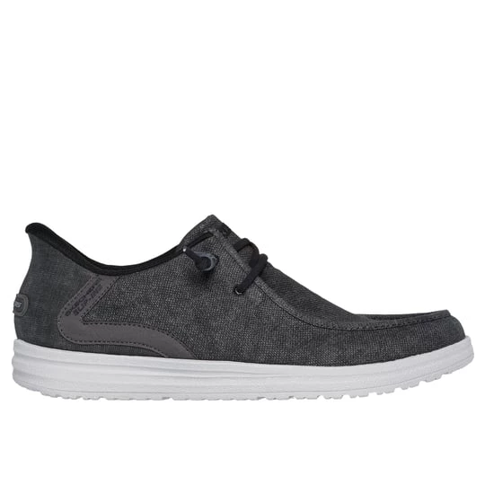 Obrázek produktu Skechers Muži Slip-ins Relaxed Fit: Melson - Coronado Shoes v Černá/Šedá, Pratelné v pračce
