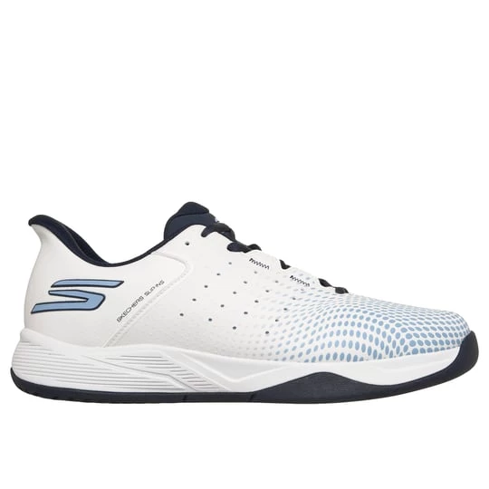 Obrázek produktu Skechers Muži Slip-ins Relaxed Fit: Viper Court Reload Shoes v Bílý/Námořní Barva/Světle Modrá, Vegan, Pratelné v pračce, Arch Fit