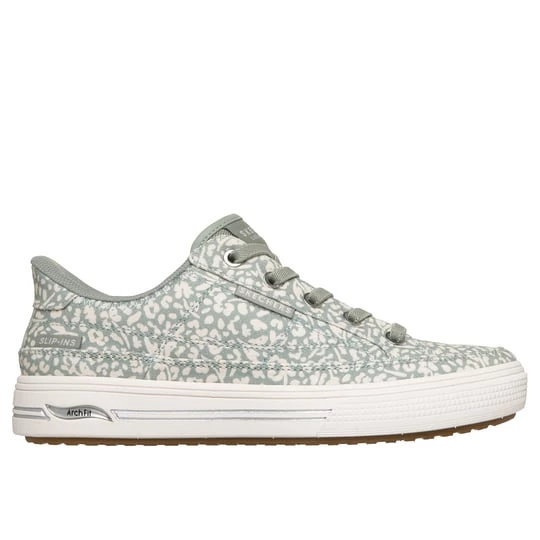 Obrázek produktu Skechers Ženy Slip-ins: Arch Fit Arcade - Wild Nite Shoes v Šalvěj, Vegan, Pratelné v pračce