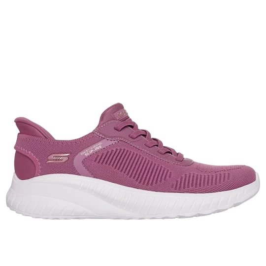 Obrázek produktu Skechers Ženy Slip-ins: BOBS Sport Squad Chaos Shoes v Temná Ruze, Vegan, Pratelné v pračce
