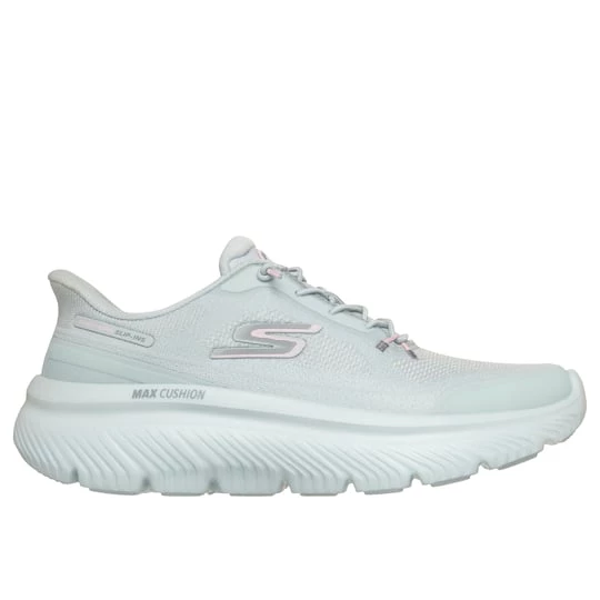 Obrázek produktu Skechers Ženy Slip-ins: GO WALK Max Cushioning Hyper Burst - Nikita Shoes v Sedá Modrá, Vegan, Pratelné v pračce
