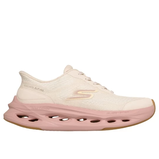 Obrázek produktu Skechers Ženy Slip-ins: Max Cushioning Glide-Step - Hartford Shoes v Přírodní Barva, Vegan, Pratelné v pračce