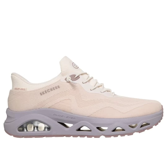 Obrázek produktu Skechers Ženy Slip-ins: UNO Glide-Step - Air Gliders Shoes v Prírodní /Fialová