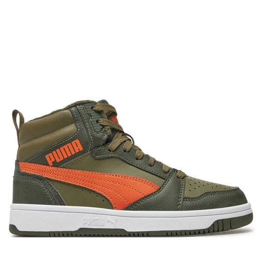 Obrázek produktu Sneakersy Puma Rebound V6 Mid Wtr Jr 394685 05 Khaki