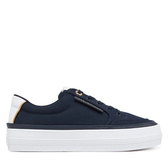 Obrázek produktu Sneakersy Tommy Hilfiger Essential Vulc Textile Sneaker FW0FW08323 Tmavomodrá