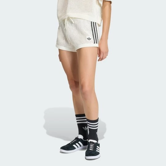 Obrázek produktu ŠORTKY KNITTED CROCHET Adidas Off White