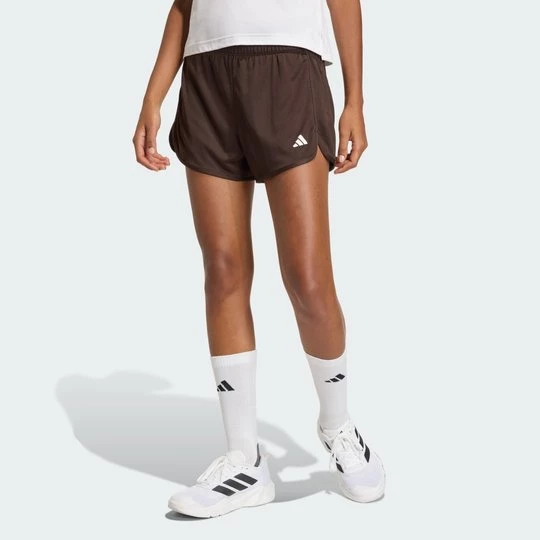 Obrázek produktu Šortky Pacer Essentials Knit High-Rise Adidas hnědá