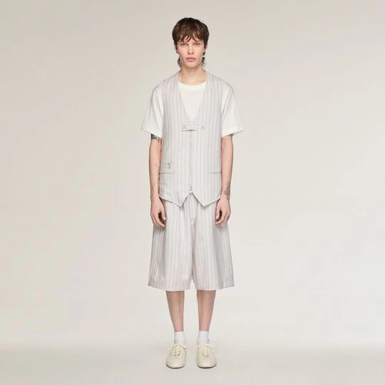 Obrázek produktu ŠORTKY Y-3 PINSTRIPE SPORT UNIFORM Adidas Chalk Pearl