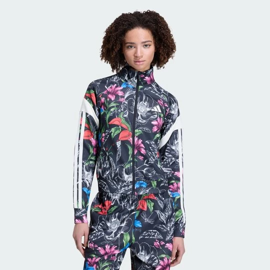 Obrázek produktu SPORTOVNÍ BUNDA ADIDAS x FARM RIO HOUSE OF TIRO černá