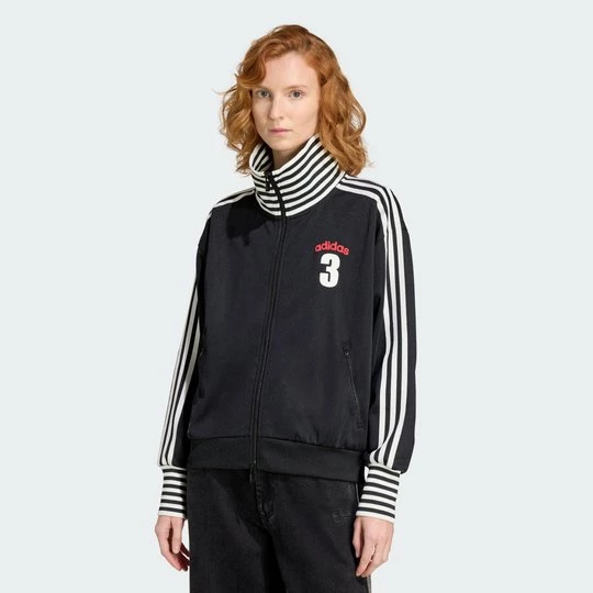 Obrázek produktu Sportovní bunda VINTAGE BB TT STRIPED RIB Adidas černá