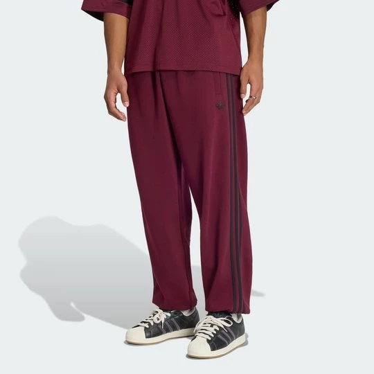Obrázek produktu SPORTOVNÍ KALHOTY ADIDAS ADICOLOR 3 STRIPES CUFFED vínová