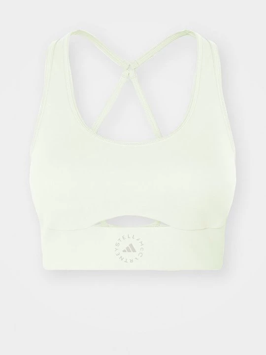 Obrázek produktu Sportovní podprsenky se střední oporou Adidas by Stella McCartney neonová zelená